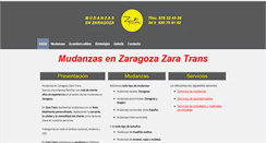 Desktop Screenshot of mudanzaszaratrans.es